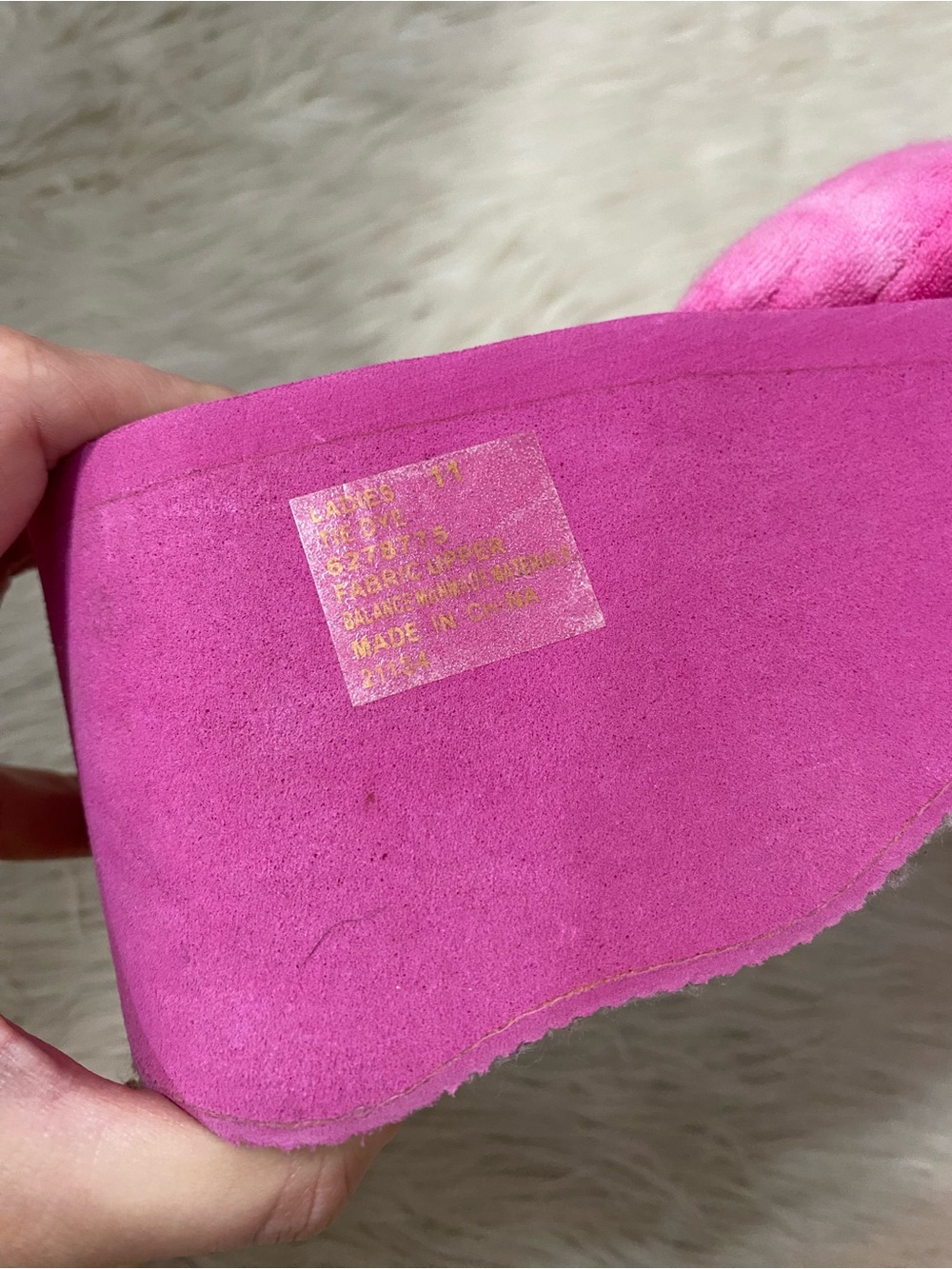 Y2K No Boundaries Hot Pink Platform Flip Flops 2000s Sandals 11 Lizzie Mcquire - Picture 8 of 9